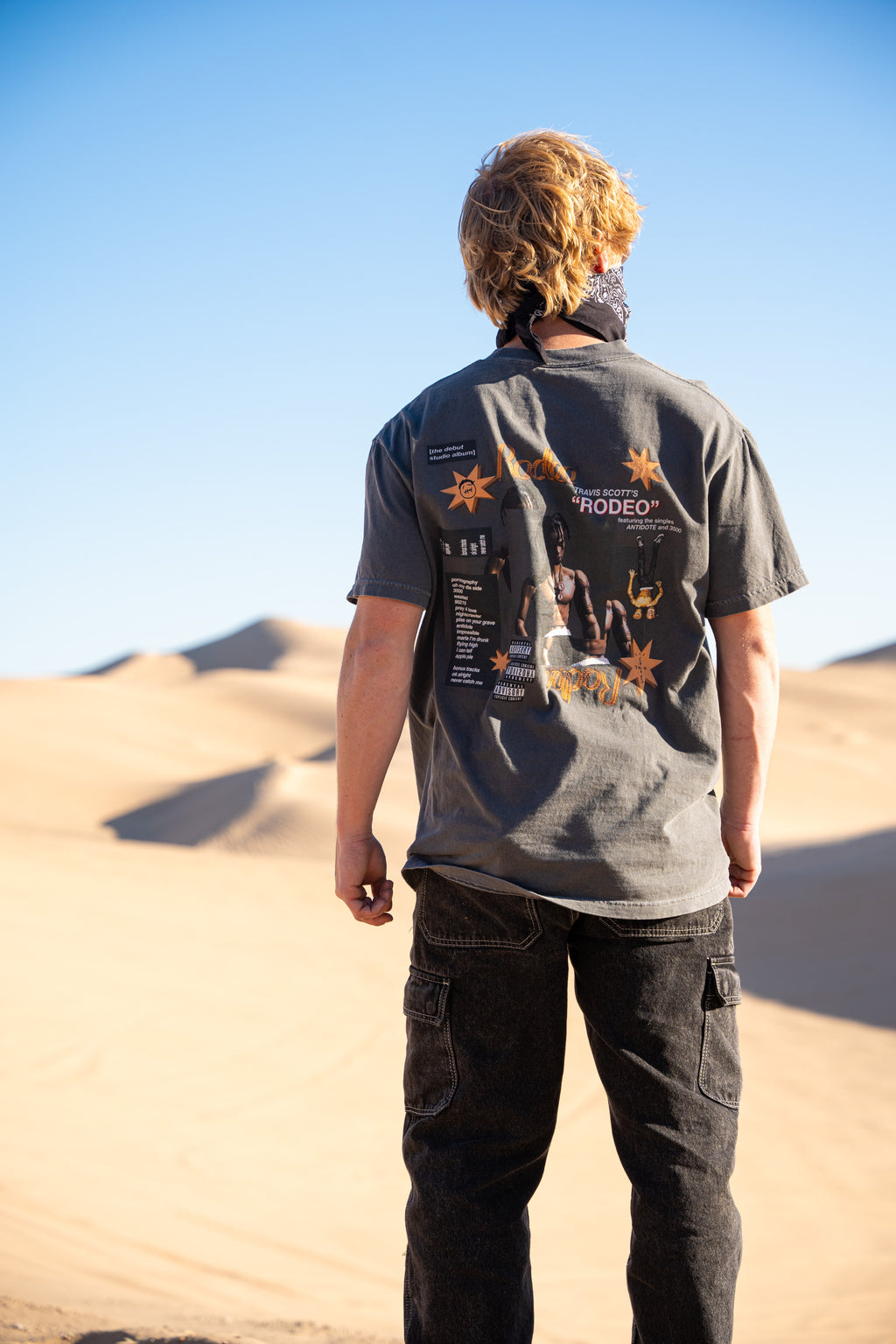 Travis Scott x Compass "Rodeo" V1 Heavyweight Cotton Tee