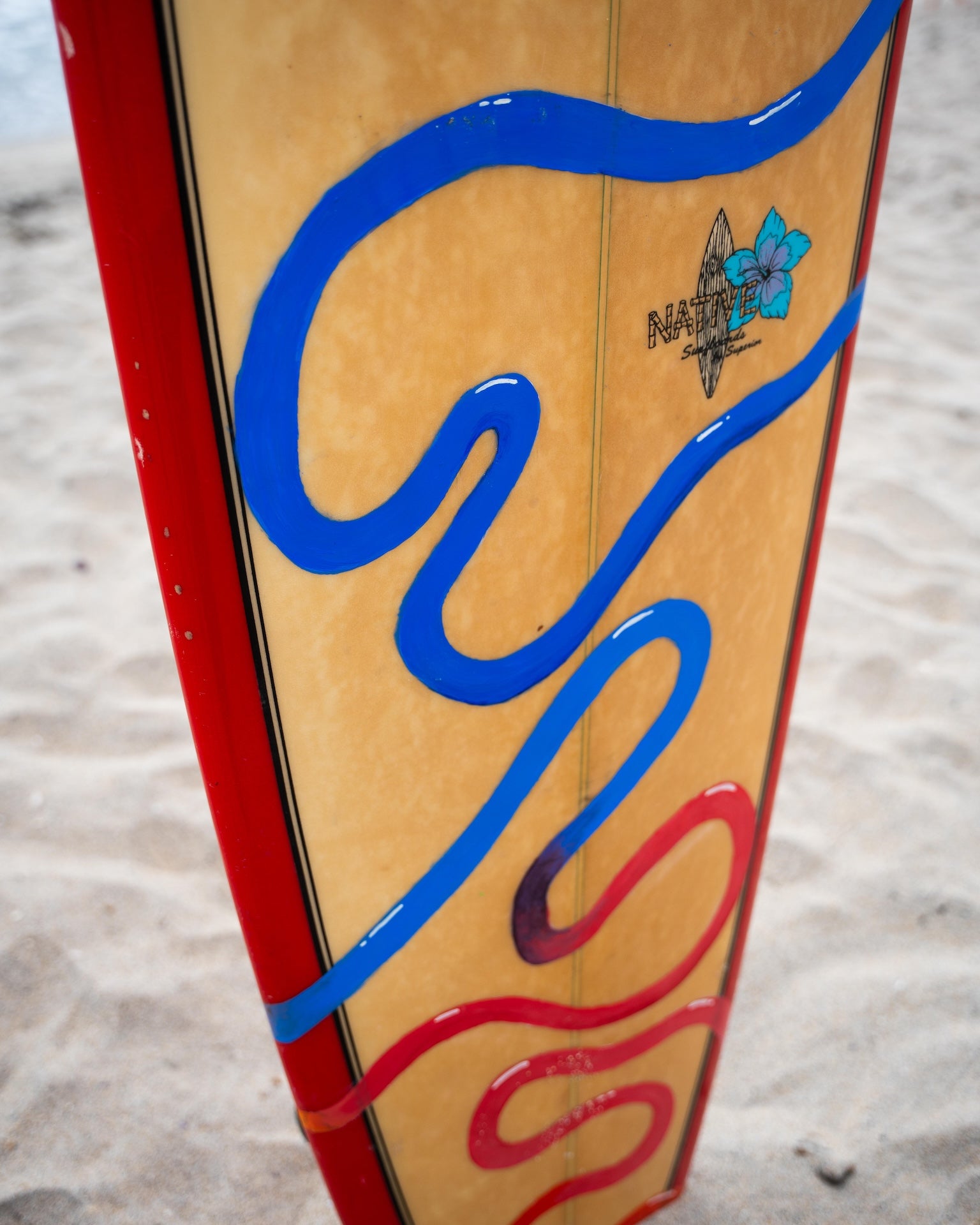Compass x Tame Impala Custom "The Flow" Surfboard