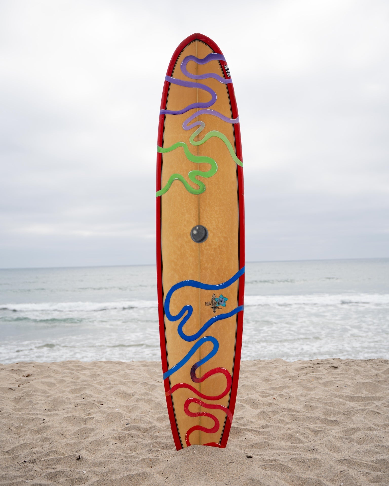 Compass x Tame Impala Custom "The Flow" Surfboard