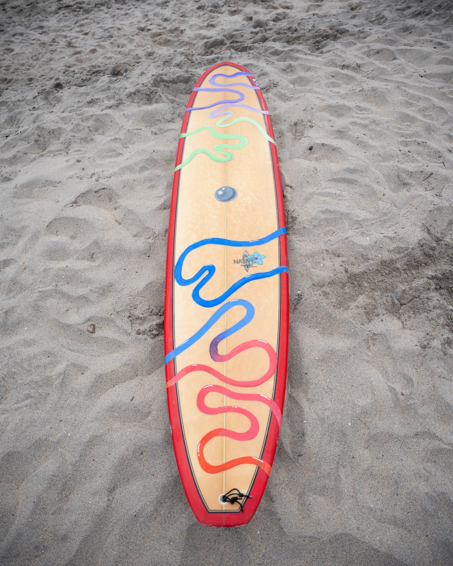 Compass x Tame Impala Custom "The Flow" Surfboard