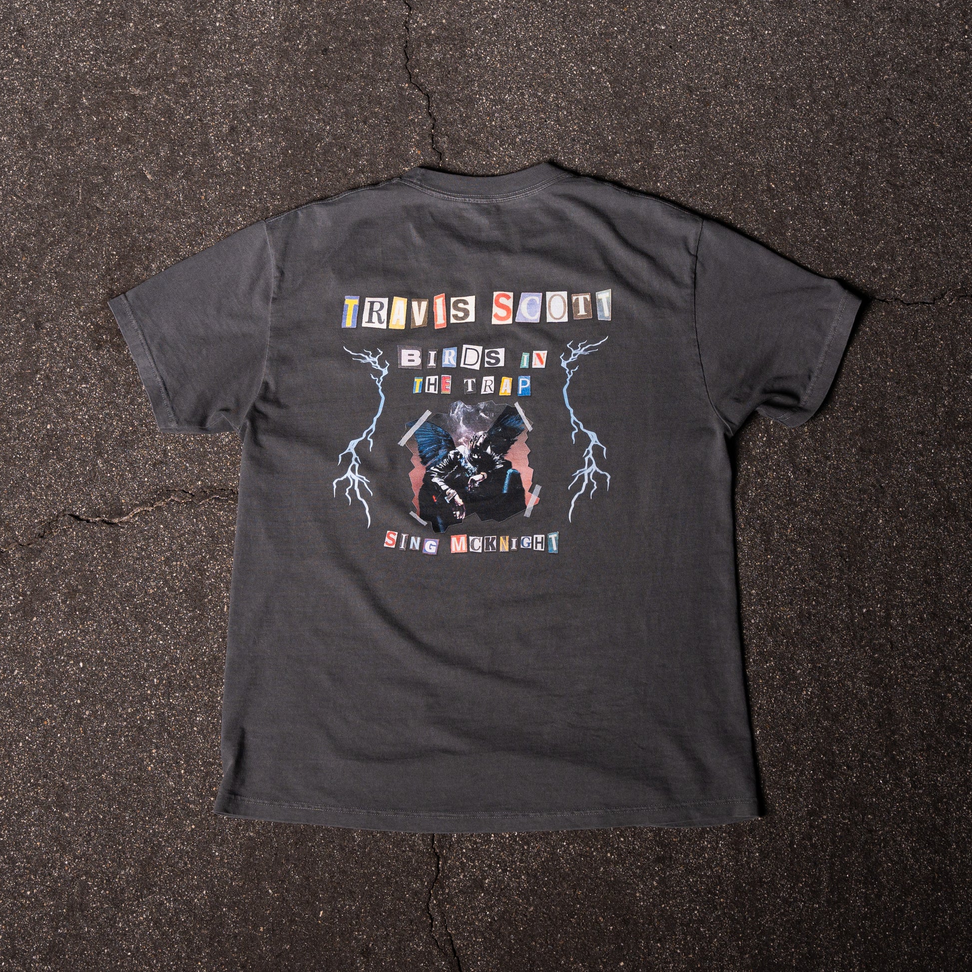 Travis Scott x Compass "Birds in the Trap Sing McKnight" V1 Heavyweight Cotton Tee