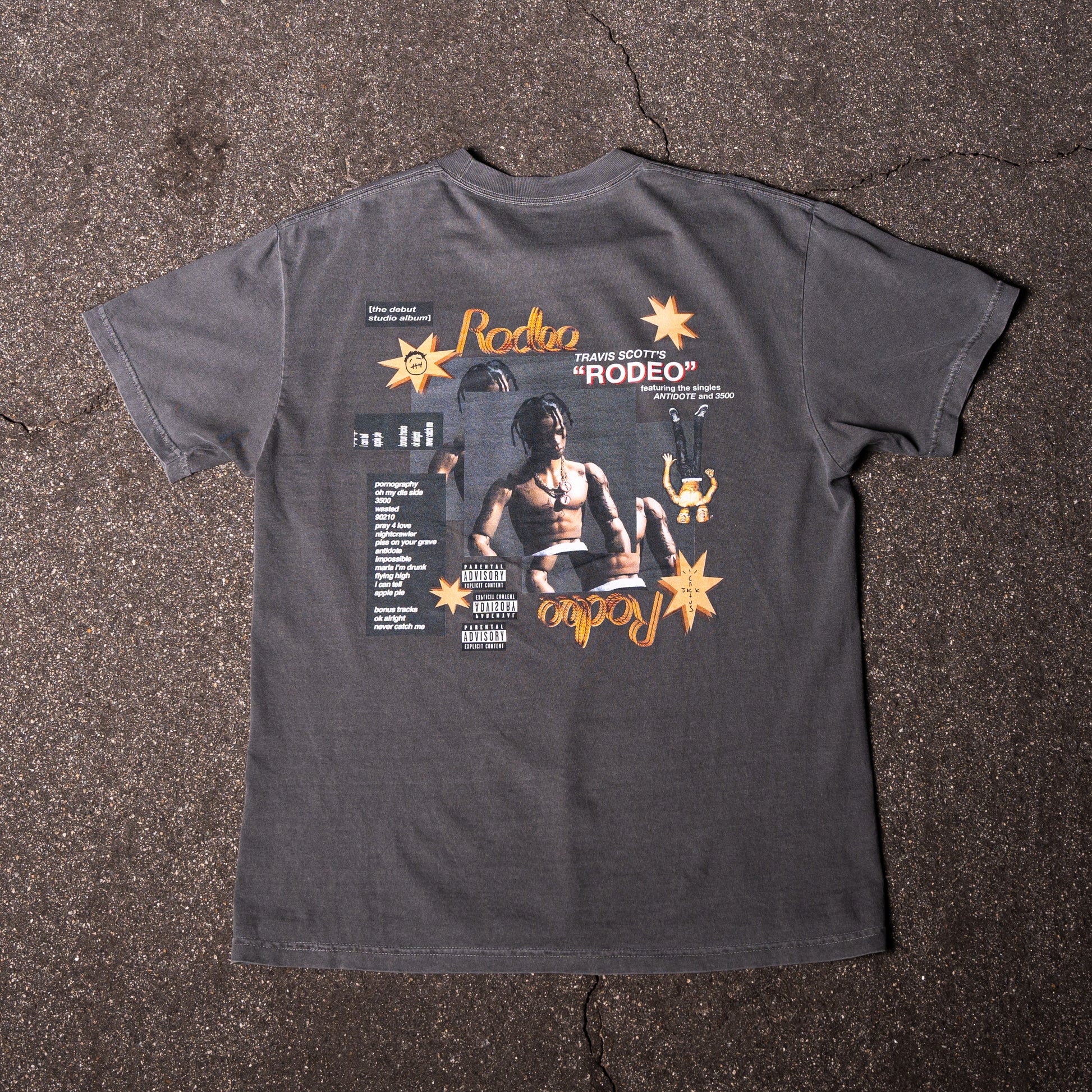 Travis Scott x Compass "Rodeo" V1 Heavyweight Cotton Tee