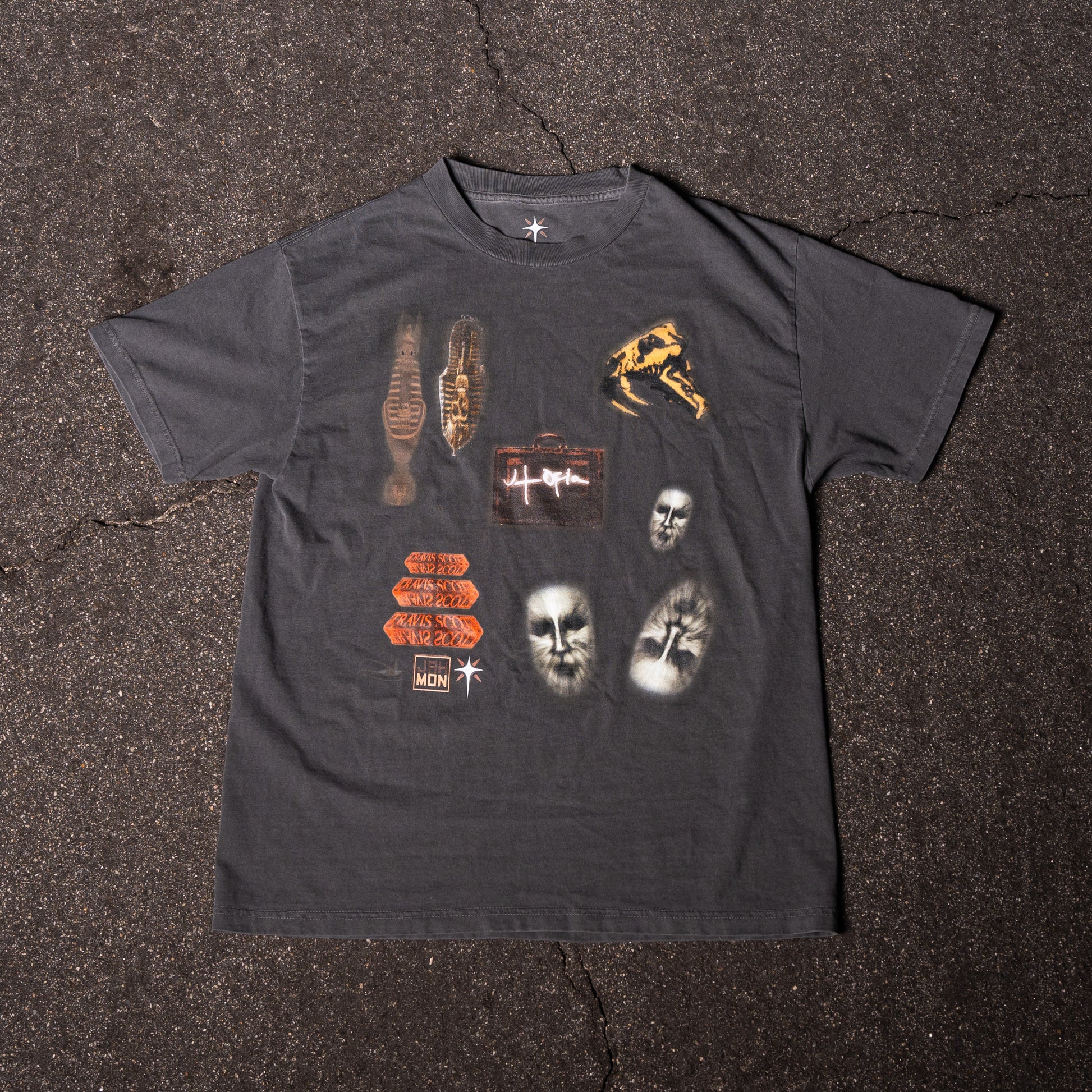 Travis Scott x Compass "UTOPIA" V1 Heavyweight Cotton Tee