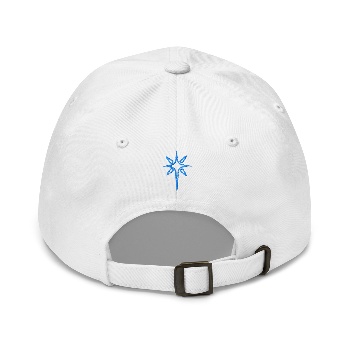 Scribble Logo Dad Cap (White)