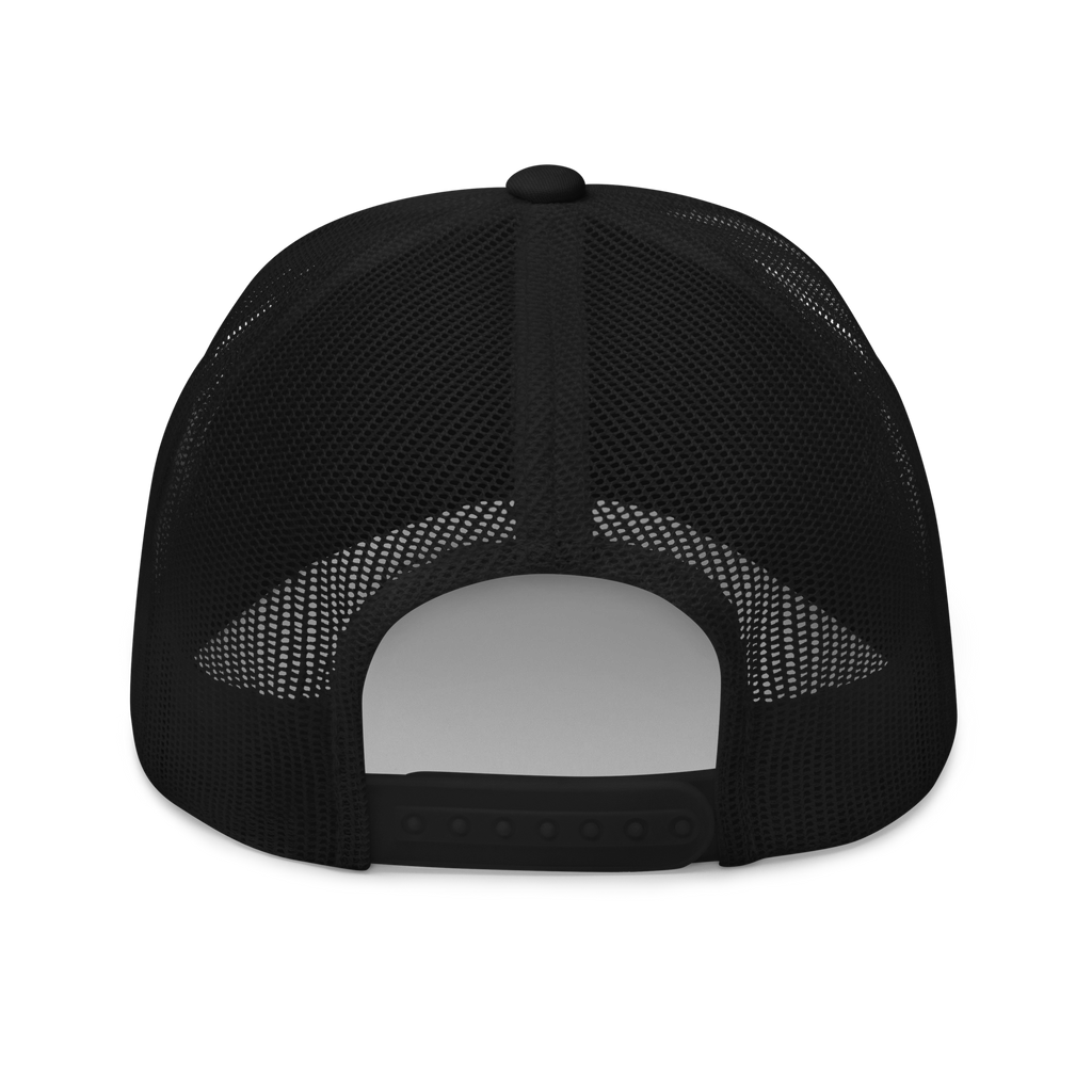 Compass Brainbow Mesh Cap (Black)