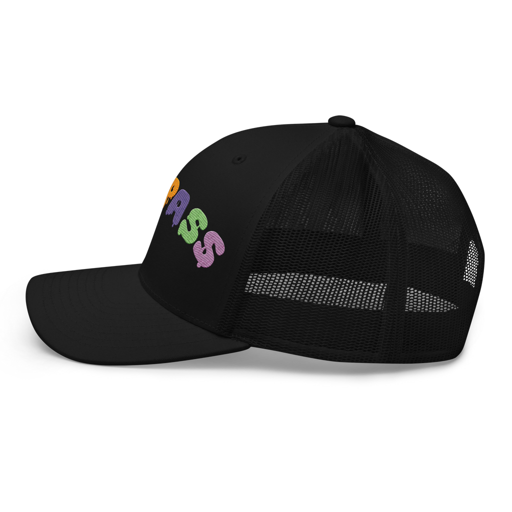 Compass Brainbow Mesh Cap (Black)