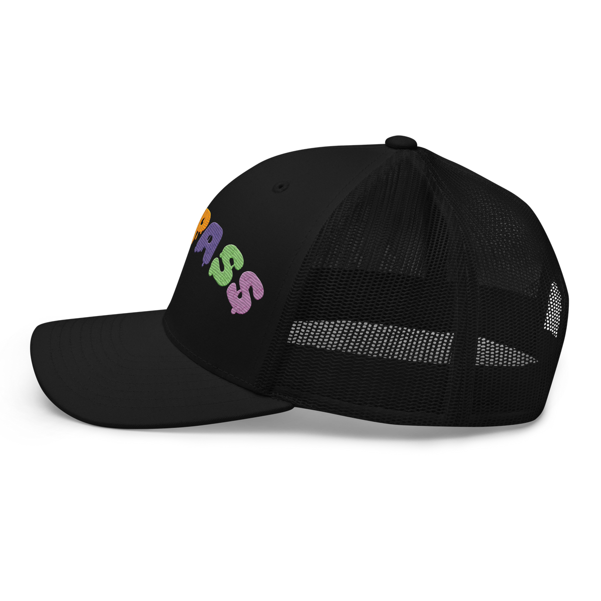Compass Brainbow Mesh Cap (Black)