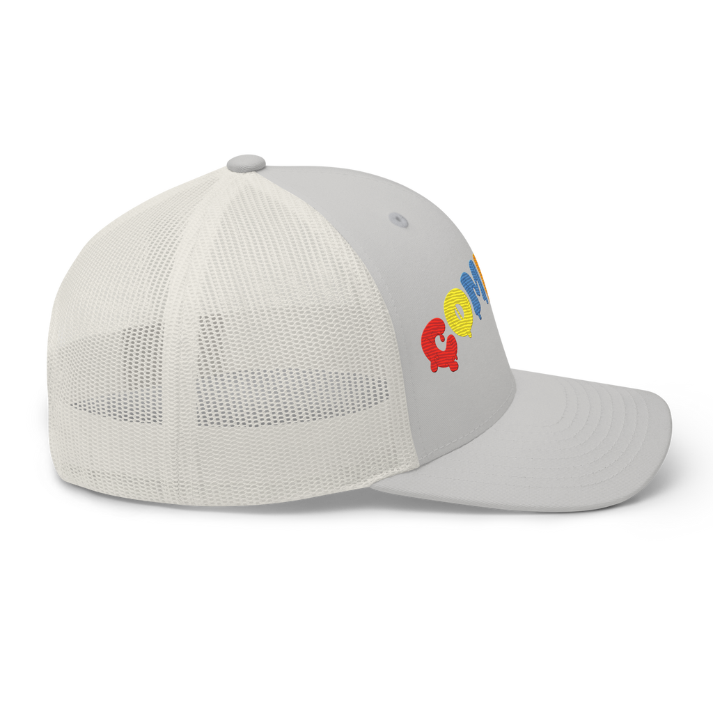 Compass Brainbow Mesh Cap (Grey)