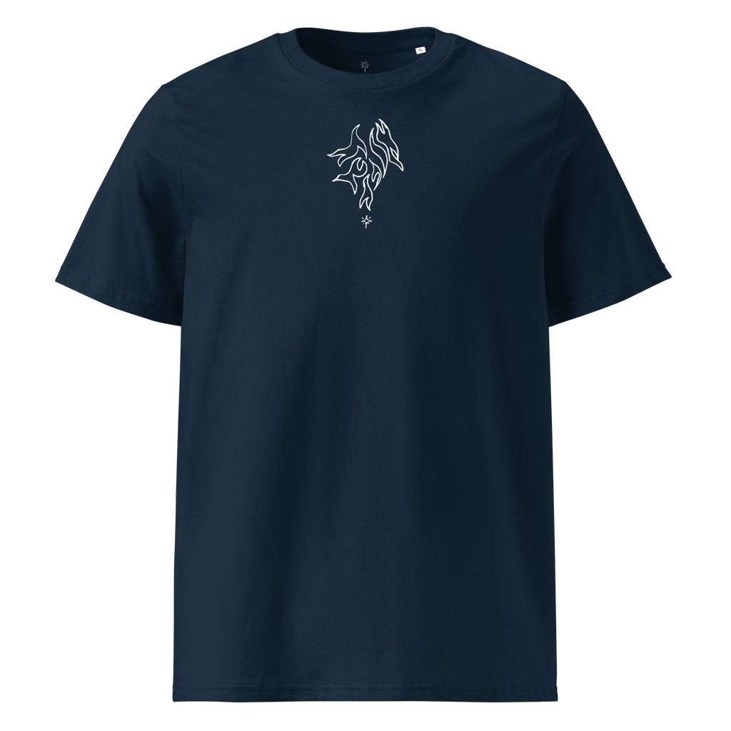 Heart & Flame Tee (Navy)