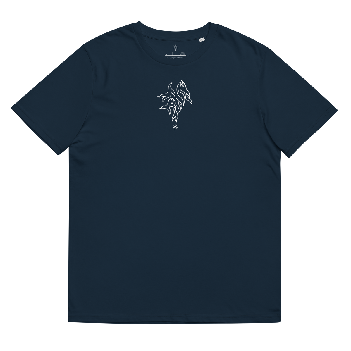 Heart & Flame Tee (Navy)
