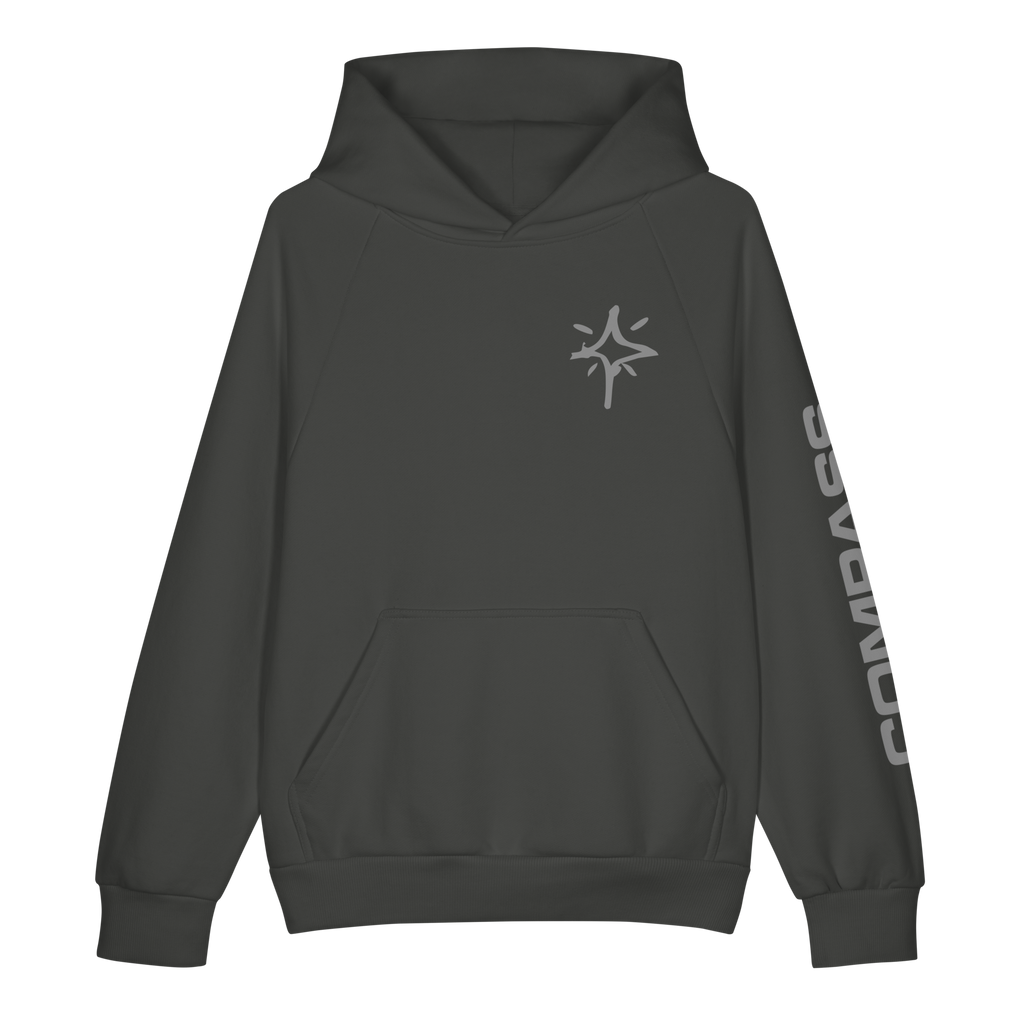 Heart & Flame Hoodie (Asphalt)