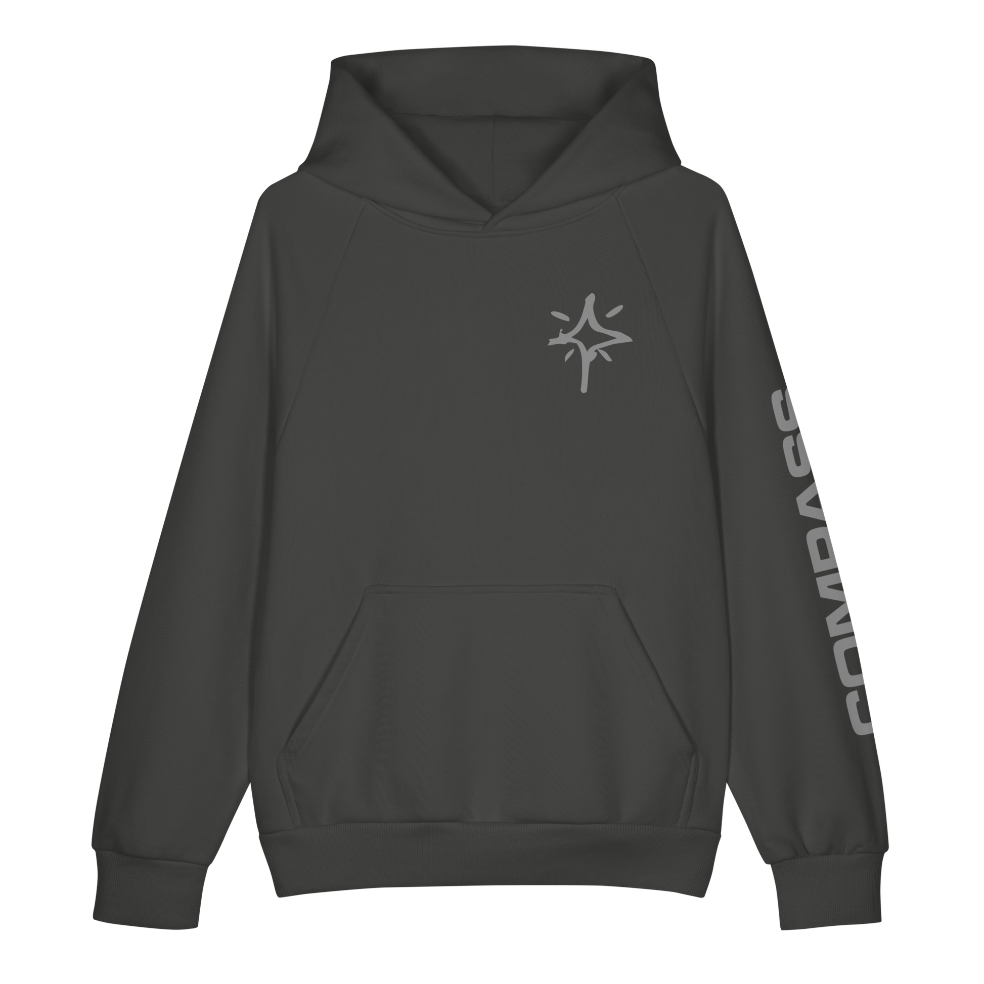 Heart & Flame Hoodie (Asphalt)