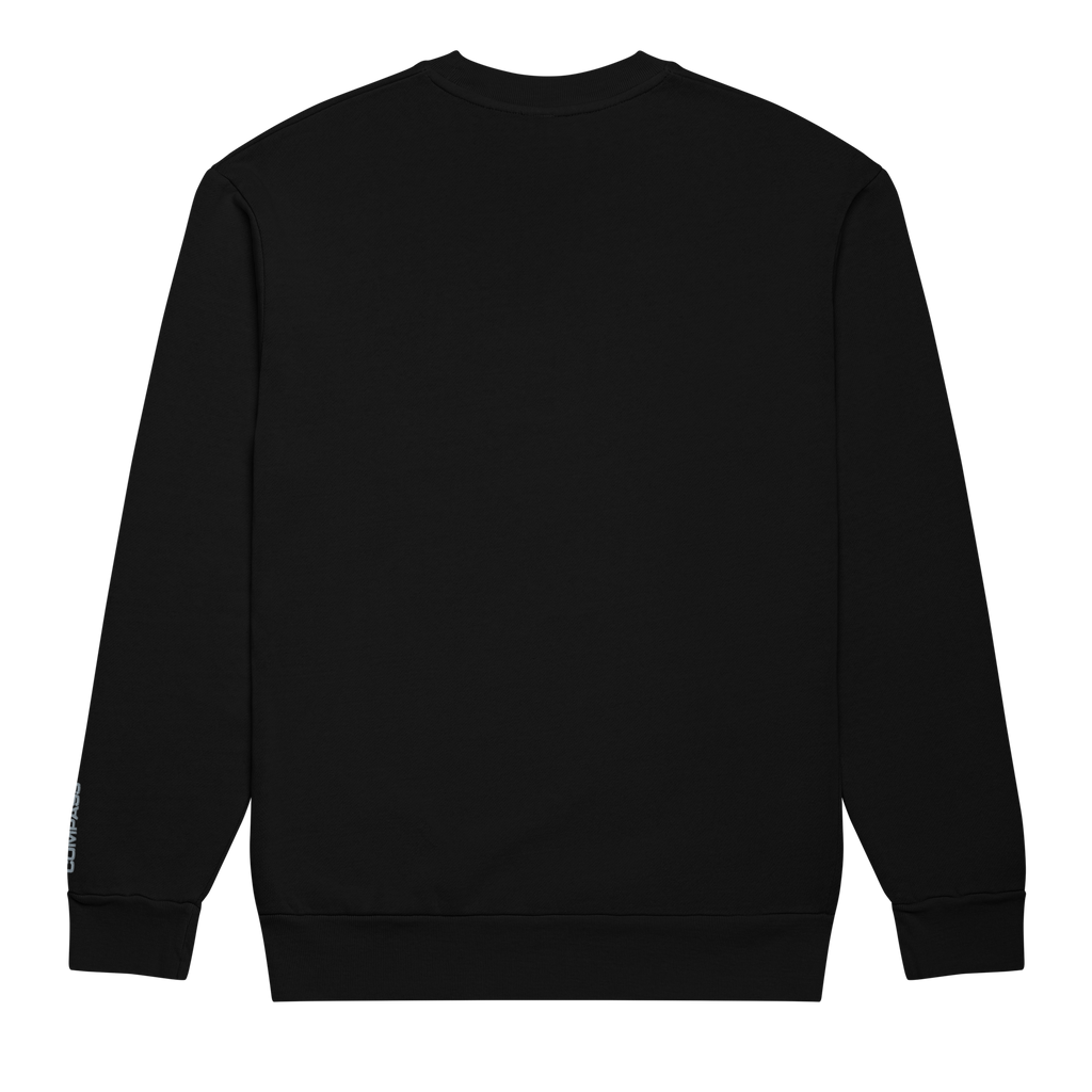 Rainbow Rose Logo Crewneck (Black)