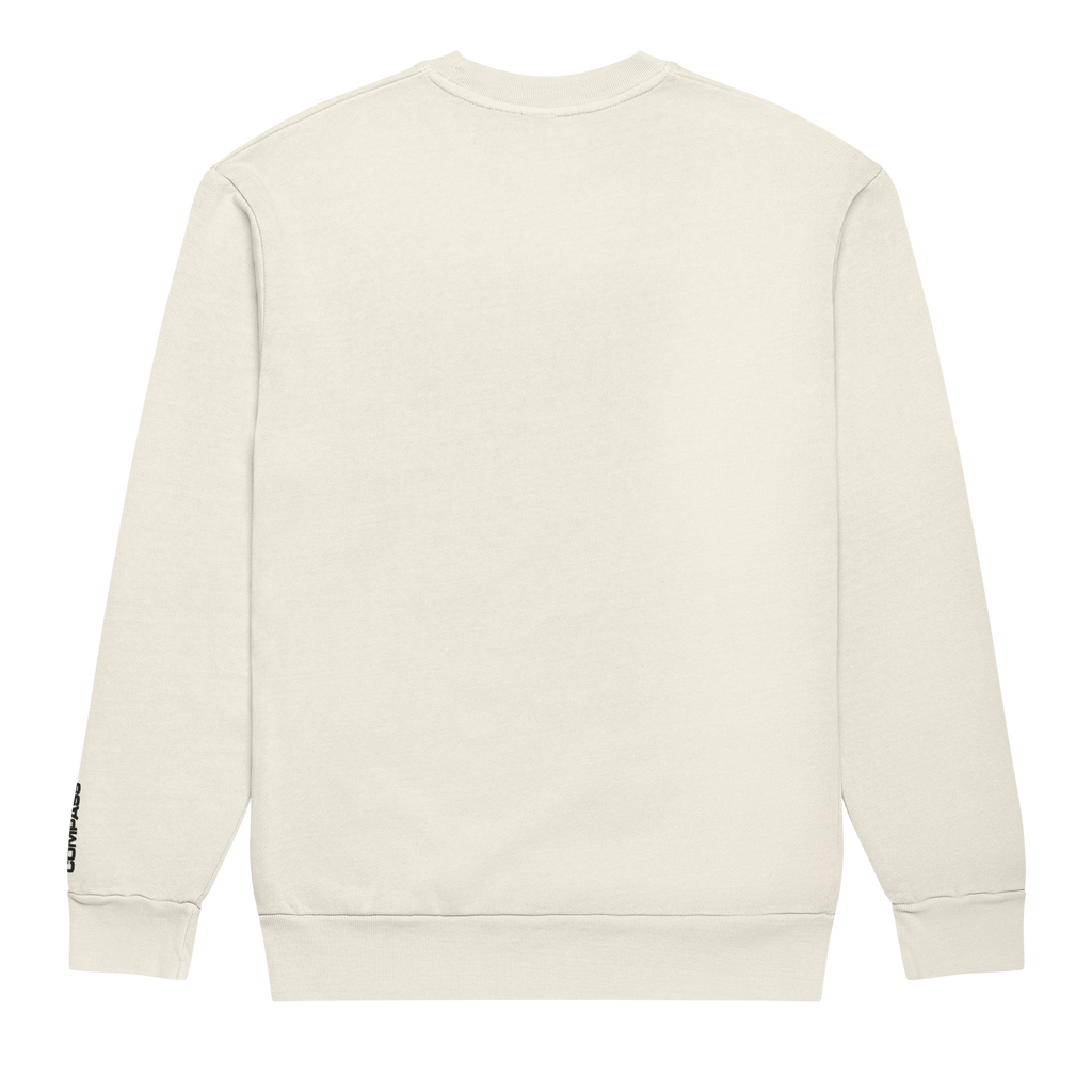 Rainbow Rose Logo Crewneck (Cream)