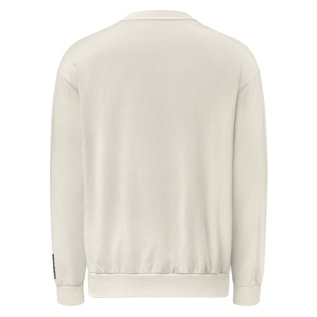Rainbow Rose Logo Crewneck (Cream)