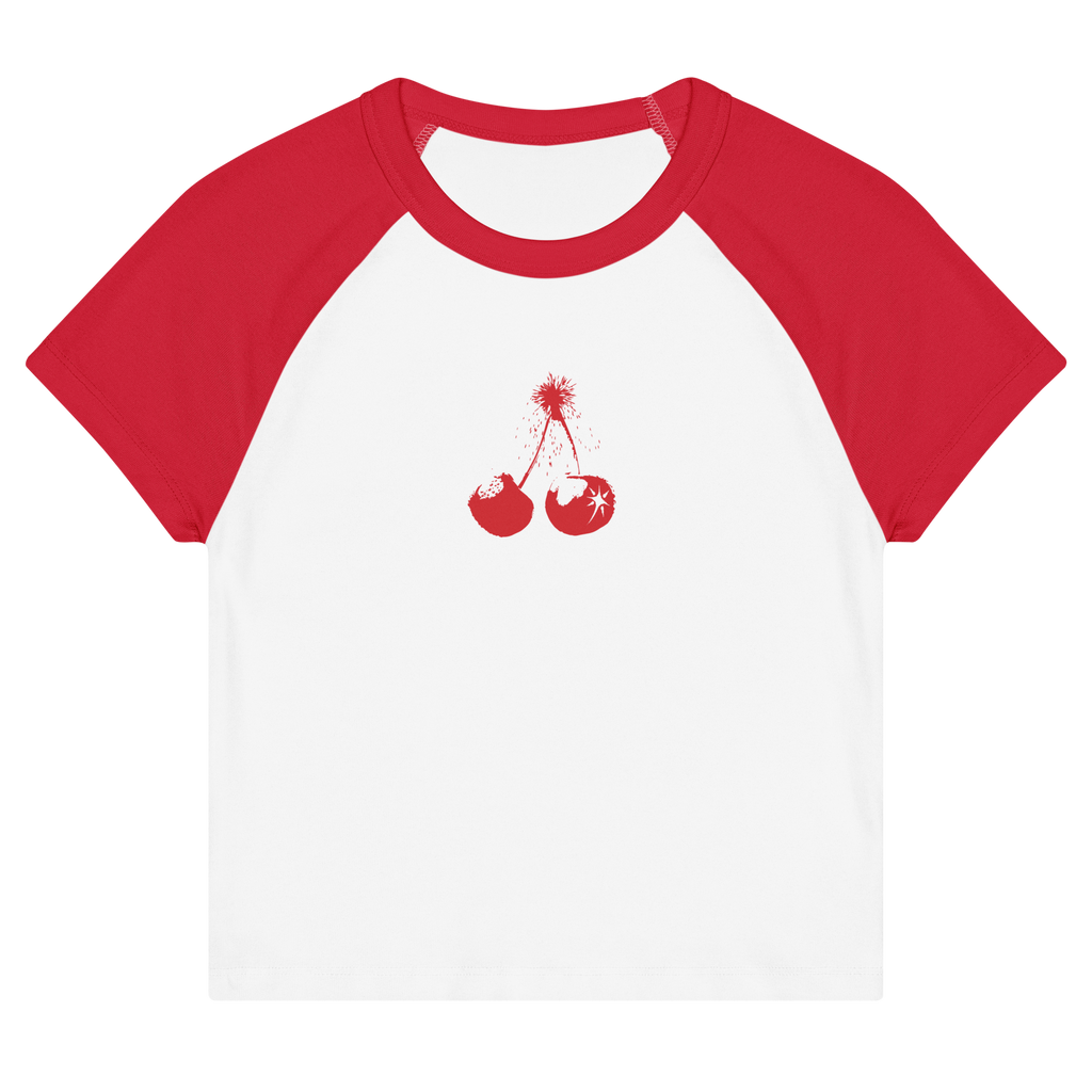 Red Fruit Explosive Baby Tee