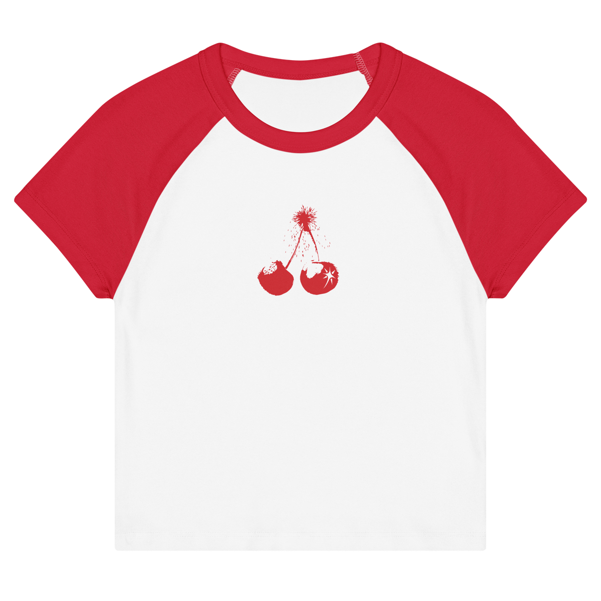 Red Fruit Explosive Baby Tee